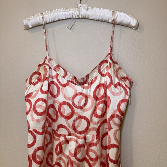 2000s JUICY COUTURE Silk Mini Party Dress Fairy Flirty Coquette Boho Y2k Size 12 - Picture 2 of 7